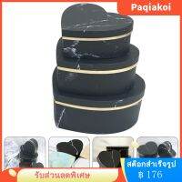 Paqiakoi 3PCS การจัดดอกไม้กล่องดอกไม้กล่องหัวใจสำหรับข้อเสนอวันเกิดงานแต่งงาน