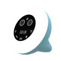 Kids Night Light Alarm Clock, Sleep Training Clock with 7 Color Light and Sitting Posture Correction Assistance Function