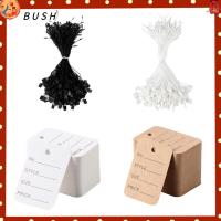 BUSH 500/1000PCS Fasteners Fittings Snap Lock Garment Supplies Clothing Label Price Tags Hangtags Hang Ta