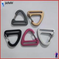 JUZHUFEI มี5สี Carabiner สามเหลี่ยม อะลูมิเนียมอัลลอยด์ 3132มม. คลิปดึงเร็วสปริง ที่มีคุณภาพสูง ตั้งแคมป์เดินป่า เครื่องมือกลางแจ้งสำหรับกิจกรรมกลางแจ้ง