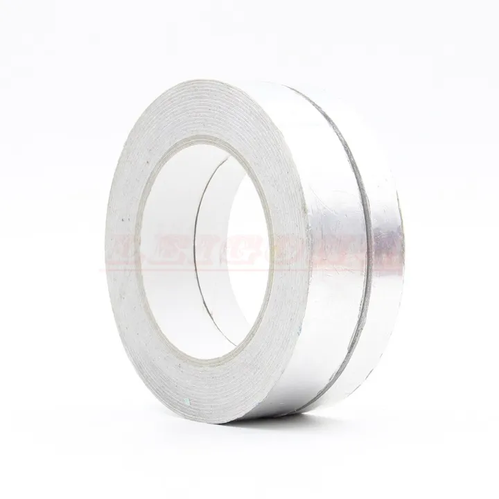 1pcs (5mm30mm) x 40m Aluminum Foil Heat Shield Tape Adhesive Temporary