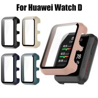 For Huawei Watch D Housing Case Tempered Film Screen Protector Shockproof One-piece Shell Smart Watch Bumper Cover