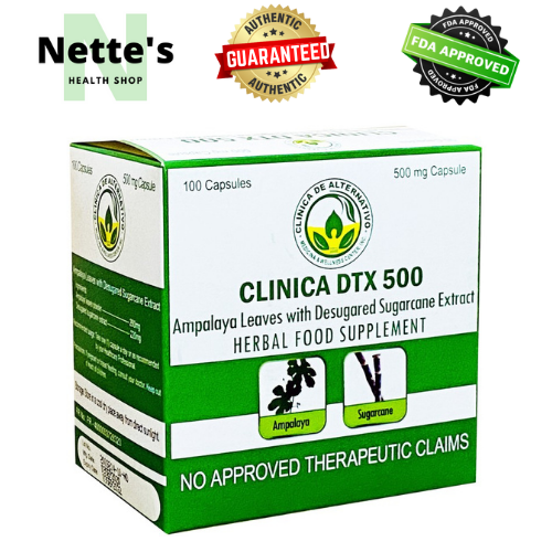 50 capsules CLINICA DTX500 HERBAL FOOD SUPPLEMENT Lazada PH