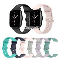 20mm Silicone Replacement Sport Band Strap For Huami Amazfit GTS 2e GTS2 mini GTS3 Wristband Bracelet 【BYUE】