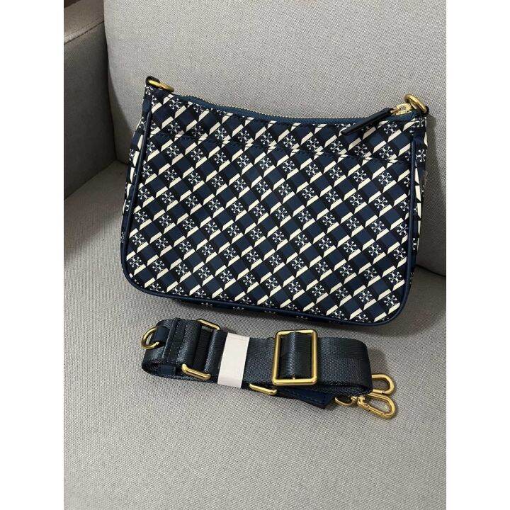 2023-new-tb-tory-burch-nylon-print-shoulder-crossbody-bag