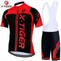 X-Tiger 100% โพลีเอสเตอร์ Pro เสื้อเจอร์ซีย์นักปั่นชุด MTB ชุดใส่ปั่นจักรยานกีฬาชุดปั่นจักรยาน Maillot Ropa Ciclismo ชุดกีฬาสำหรับปั่นจักรยาน