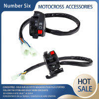 1PCS รถจักรยานยนต์ Light Hi-Lo Beam Kill Electric Start Turn Horn 5ฟังก์ชั่นสวิทช์ Choke Lever สำหรับ A Quad 4 Wheeler