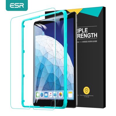 ESR iPad Pro 12.9กระจกนิรภัยสำหรับ/11/10.5/9.7นิ้ว2021 2020 2018 2019มินิ6/5/4แอร์4 3 9th 8ปกป้องหน้าจอ
