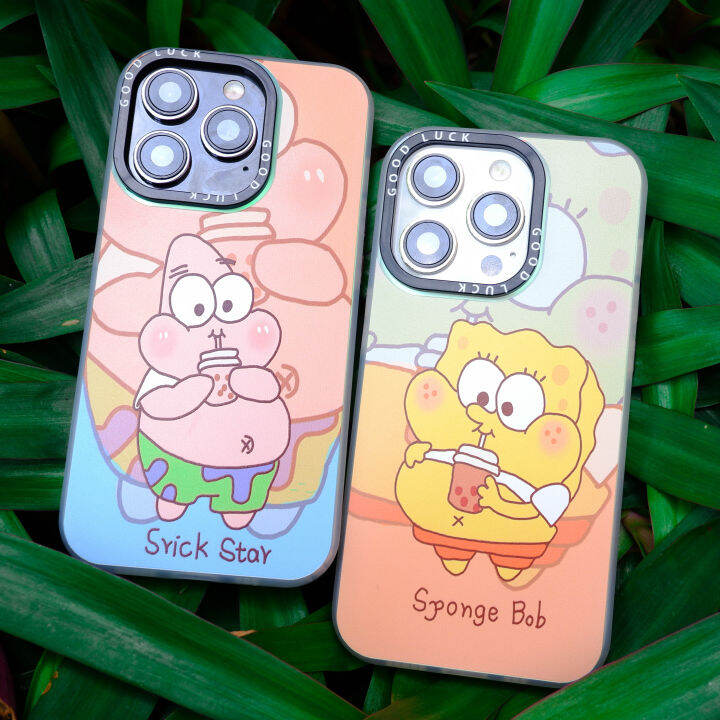 สำหรับ-samsung-เคสโทรศัพท์การ์ตูนน่ารัก-spongebob-squarepants-pie-star-สำหรับ-for-samsung-a73-a53-sg-note8-sg-note9-sg-note10-sg-s20fe-sg-s21fe