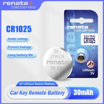  Renata CR1025 Batteries - 3V Lithium Coin Cell 1025