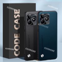 Realme C53เคสโทรศัพท์หนัง PU หรูหรา2023สำหรับ Realme C53 C55 C 53 53C REALMEC53 4G 5G เคส2023เคลือบซิลิโคนป้องกันโทรศัพท์ฝาหลัง