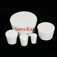 10pcs 25mm/33mm Rubber Stopper For Laboratory Test Tube Solid Bungs Airlock Lab Use Bar  Wine Tools