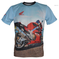 Vtr 2023 Summer Lefeda Honda 1000 Sp1 Motorcycle Graphic T-shirt Mens Shirt Cotton Shirt Casual Shirt fashion versatile t-shirt