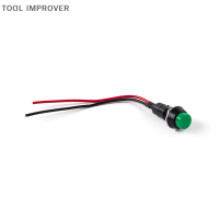 TOOL IMPROVER สวิทช์แตรรถดัดแปลงปุ่มสวิทช์ขนาดเล็กปุ่มสีแดงปุ่มสีเขียว