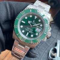 ZZF V3 Rolex_Submariner วันที่116610LV SS 904L หน้าปัดสีเขียวสวิส3135