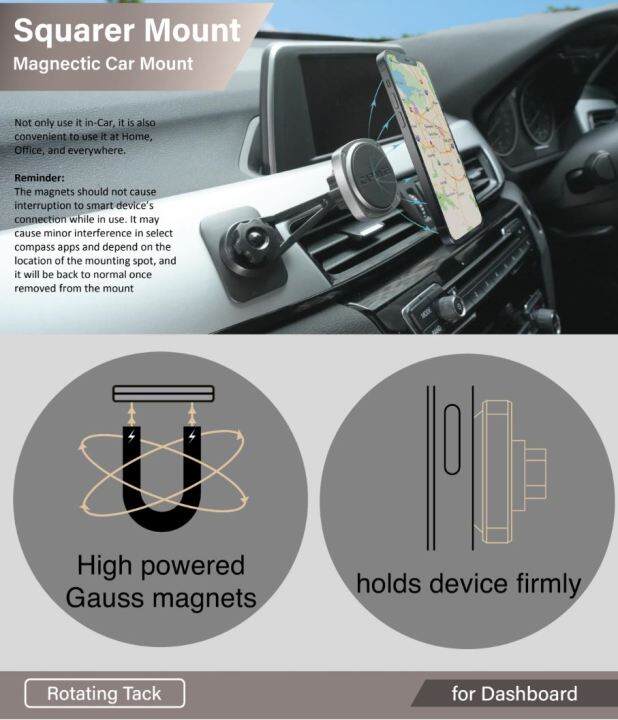 capdase-squarer-magnetic-mount-rotating-tack