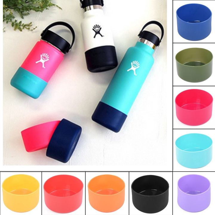 32-40oz Protective Silicone Bottle Sleeve for Hydro Flask Anti-Slip Bottom  Cover