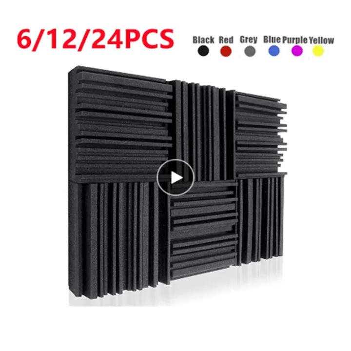 【CW】Studio Acoustic Foam Panels Ultra High Density flame Soundproof