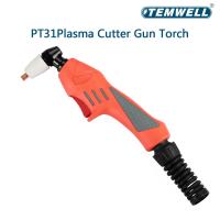 Hot Selling TEMWELL PT31 Inverter Plasma Cutter  Plasma Cutting Torch Hand Use Head Heavy Duty For Air Cooled Plasma Cutting Machine