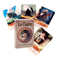 Fortune Telling Tarot Card Tarot Game Cards Le Claire Lenormand Tarot Oracle Decks for Party Entertainment Game English Version way