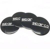 Style Sparco Car Wheel Center Hub Cap Sticker Emblem 04 pcs 56mm