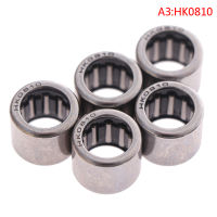 [Mimar] TO 5Pcs HK Series Bearings HK0306 HK0608 HK0810 Drawn Cup Needle Roller Bearing