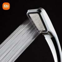 [Hot K] Xiaomi บ้าน300หลุมความดันสูงประหยัดน้ำหัวฝักบัว Chrome เครื่องพ่นสีเงินหัวฉีดอาบน้ำในห้องน้ำอุปกรณ์เสริม