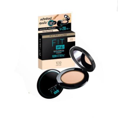 Maybelline Fit Me Matte+Poreless Powder 12H SPF28 PA+++ 6 g. แป้งตลับ เมย์เบลลีน ฟิตมี แมท+พอร์เลส พาวเดอร์ คุมมัน12ชม.