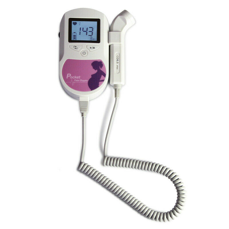 gel CE/FDA Vascular Fetal Doppler Monitor baby sound C1 8MHZ Vascular Probe 