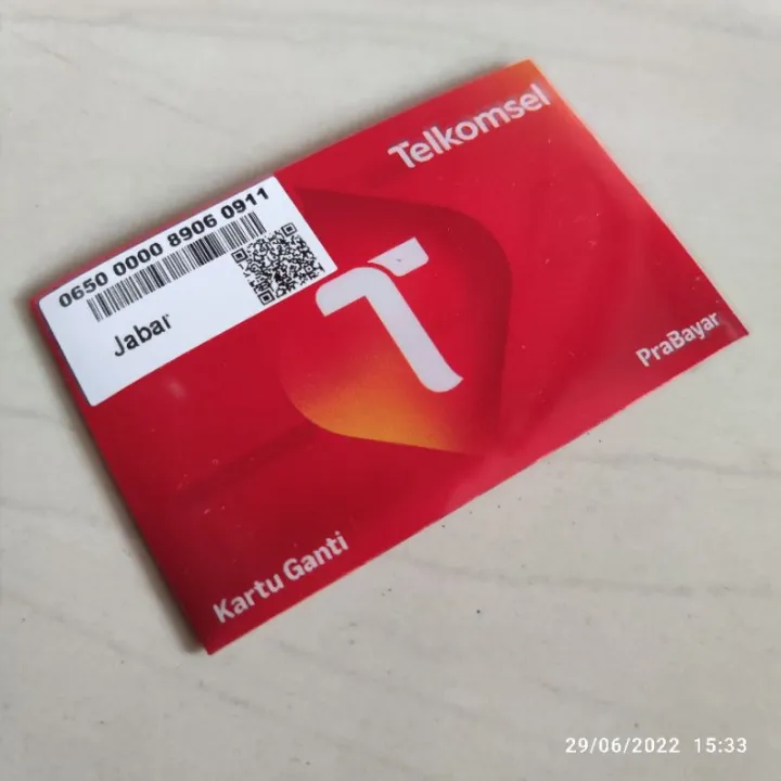 Kartu upgrade 4G Telkomsel Lazada Indonesia