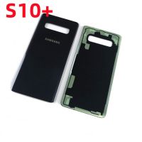 Back Case For Samsung Galaxy S10+ S10 Plus Battery Cover Rear Housing With Adhesive Sticker Cellphone Part