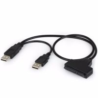 ??HOT!!ลดราคา?? USB 2.0 For 2.5" HDD Hard Disk Drive Laptop to SATA 7+15 Pin 22Pin Adapter Cable - intl ##ที่ชาร์จ แท็บเล็ต ไร้สาย เสียง หูฟัง เคส Airpodss ลำโพง Wireless Bluetooth โทรศัพท์ USB ปลั๊ก เมาท์ HDMI สายคอมพิวเตอร์