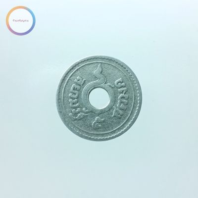 เหรียญ 5 สตางค์รู นิกเกิล ตราอุณาโลม-พระแสงจักร รัชกาลที่ 5 ร.ศ.128 #2