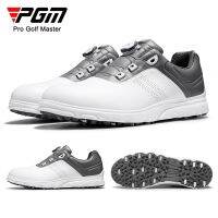 PGM Men Golf Shoes Knob Shoelaces Anti-side Slip Waterproof Mens Sports Sneakers XZ269