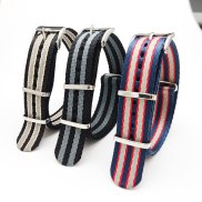 20MM Color Watch Band Nylon Straps Watch Accessories High Quality Canvas