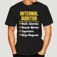 T Shirt Internal Auditor Miracle Worker Job Gift Wo T-Shirt DH74