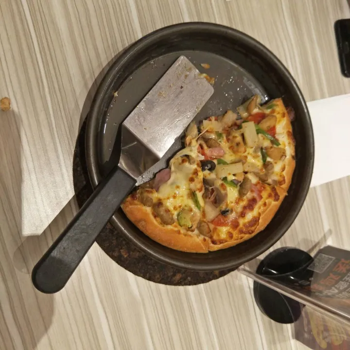 Pizza Hut 67/8/910/12/15 inch thick pizza pan with fermentation scale