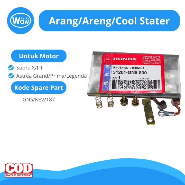 Arang Stater Areng Cool Starter Honda Grand Supra Lama X Fit Lama