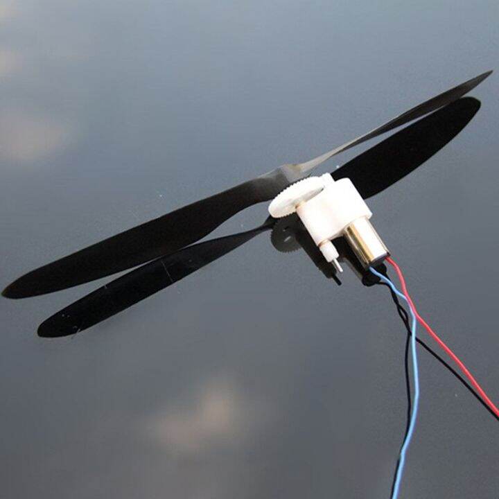 1Set 3.7V Model Airplane Micro 8520 Coreless DC Motor Propeller Gear