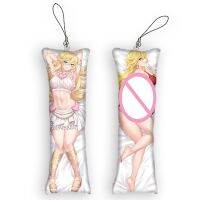 【cw】 Dakimakura Keychain Panty amp; Stocking With Garterbelt Small Anime Sided Printed Chain Pendant !