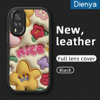 Dienya เคสสำหรับ Vivo Y51 Y31 2021 Y51A 2021 Y53s 4G Y30 Y50ดีไซน์ใหม่ลายดอกไม้สวยงามเคสมือถือกันกระแทกซิลิโคนนิ่มป้องกันการตกพร้อมเคสป้องกันกล้องสำหรับเลนส์คลุมทั้งหมด