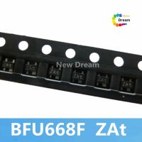 การพิมพ์สกรีน BFU668F ZAt SOT-343แบบดั้งเดิมใหม่ BFG425W P5t ไตรโอด10ชิ้นท่อความถี่สูง