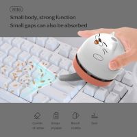 № Desktop Vacuum Cleaner Mini Table Dust USB Charging Vacuum Nozzle Cleaning Brush Detachable Design Portable Cleaning Dust Piano