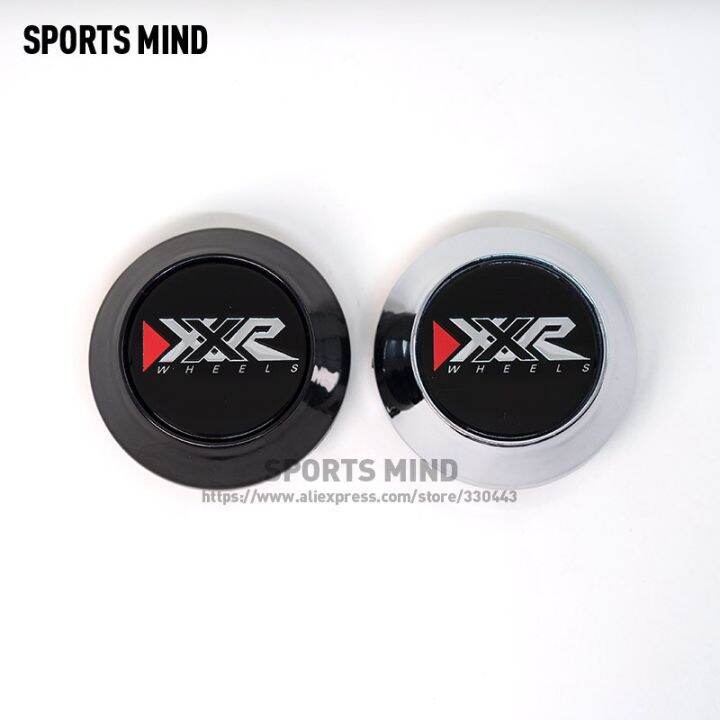 4PCS/Lot 69MM Car Wheel Center Hub Caps For XXR Emblem Logo CE28 Rim