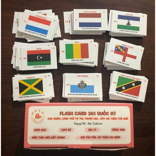 Flash card quốc kỳ vùng lãnh thổ: Flash card về quốc kỳ và vùng lãnh thổ giúp bạn nhanh chóng nhận biết các quốc gia và khu vực trên toàn thế giới. Điều này sẽ giúp cải thiện kiến thức của bạn và giúp bạn đưa ra quyết định đúng đắn khi đi du lịch hoặc có kế hoạch học tập, làm việc ở nước ngoài. Hãy xem qua hình ảnh này và khám phá thế giới của chúng ta!