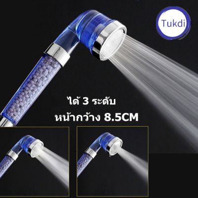 (promotion++) (&lt;A29&gt; ฝักบัวสีน้ำเงิน) Shower Head spa ฝักบัวสปา ฝักบัวหิน ฝักบัวเกาหลี น้ำแร่ไอออน สุดคุ้มม ก็ อก ซัน ว่า วาว ก็ อก น้ำ ก็ อก ติด ผนัง ต่อ ก็ อก น้ำ