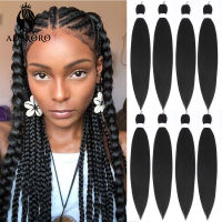 2026 Inch Synthetic Extensions for Hair Jumbo Braids 90gpack Braiding Hair Strand Crochet Braids Hot Water Setting