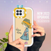 เคสมือถือสำหรับ OPPO A93 2020 Reno4 F/A96 Realme 9i/F11/R15/R17/Realme 10/Realme 7i Realme C17การ์ตูนสาวน่ารักเคสโทรศัพท์มีลาย Monster เลนส์โทรศัพท์เปลือกนุ่มฝาครอบป้องกันกันกระแทกเคสโทรศัพท์มือถือ