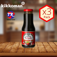 Kikkoman Teriyaki Thick 250ml ซอสเทริยากิ เข้มข้น สำหรับจิ้ม ราด บนอาหาร แพ็ค 3 ขวด