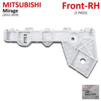 iBarod พลาสติก ยึดกันชนหน้า ข้างขวา ของแท้ 1 ชิ้น สีขาว Mitsubishi Mirage SPACE STAR HATCHBACK ปี 2012-2019
